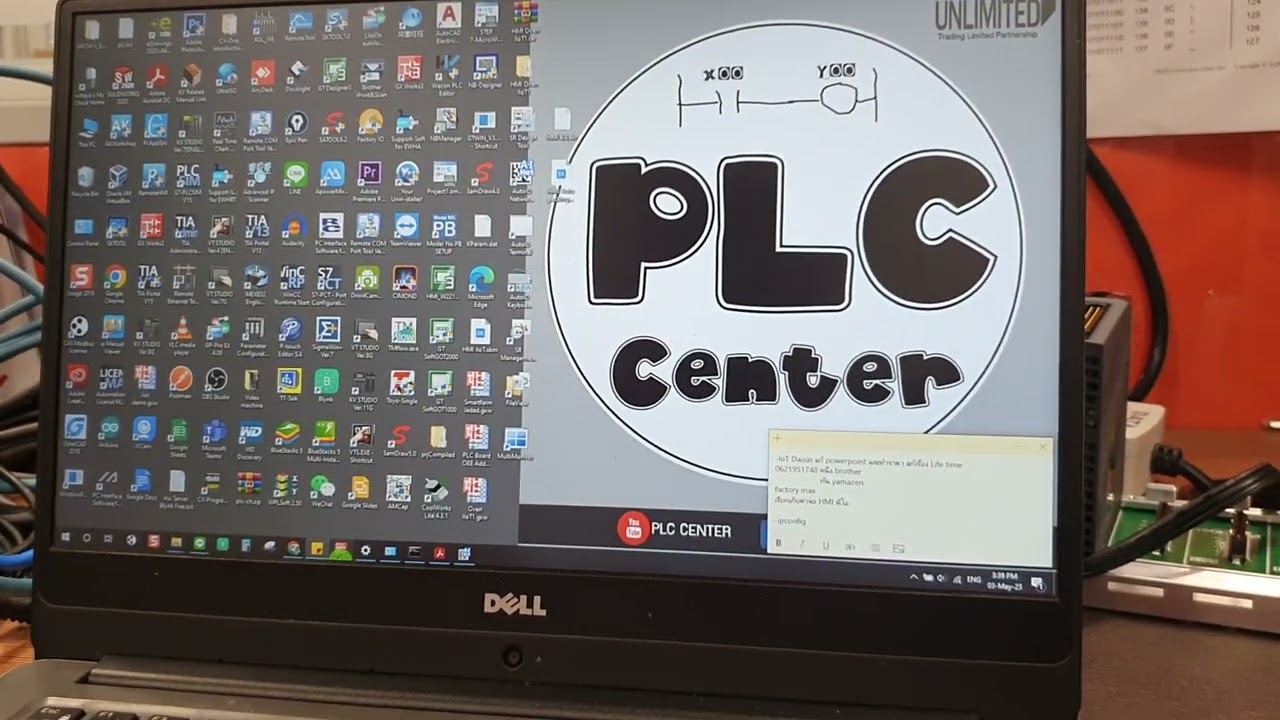 PLC Mitsubishi QCPU link Lan 2D code reader Keyence X100 Series