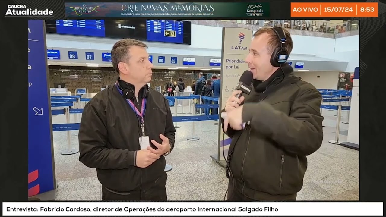 Embarque e desembarque é retomado no aeroporto Salgado Filho | Atualidade