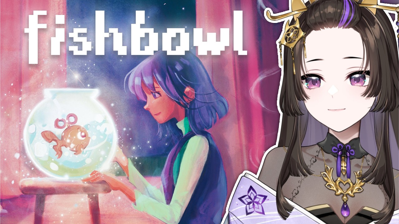 【Fishbowl】 getting advice from...my goldfish...? 🐟