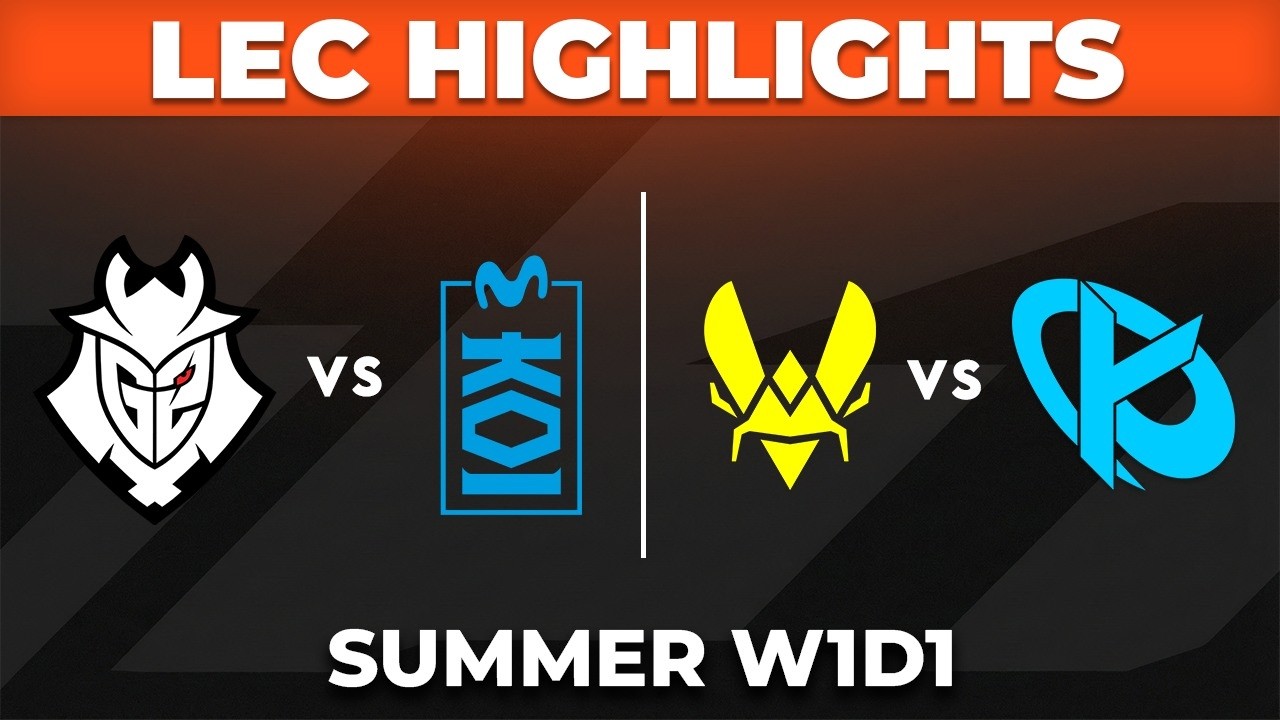 Лучшие моменты LEC, ВСЕ ИГРЫ, 1-я неделя, 1-й день | LEC 2026 Summer Split