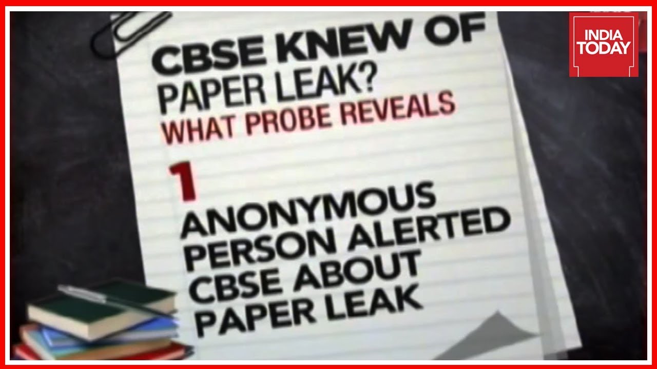 CBSE Alerted About Paper Leak By Anonymous Person Before Board Exams