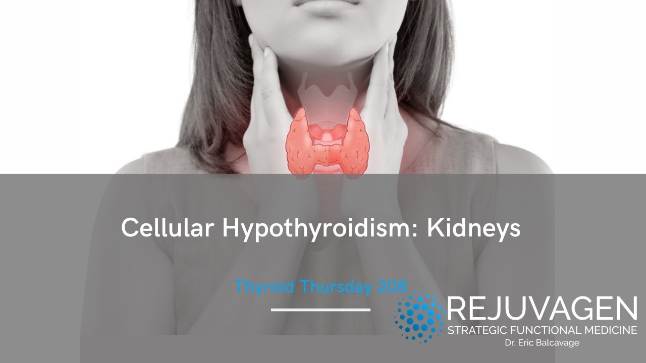 Cellular Hypothyroidism: Kidneys #ThyroidThursday