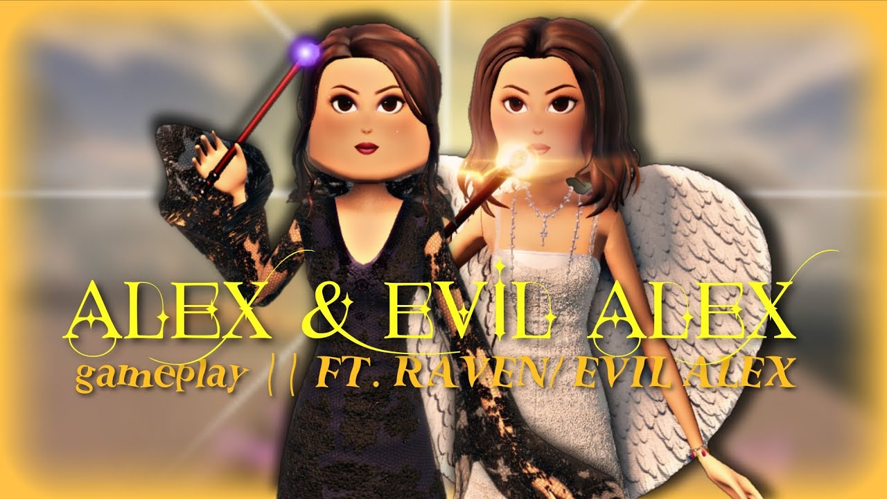 Геймплей за Ангела Алекса и Злого Алекса в Realms of the Multiverse | FT.RAVEN | Roblox | Feeling...