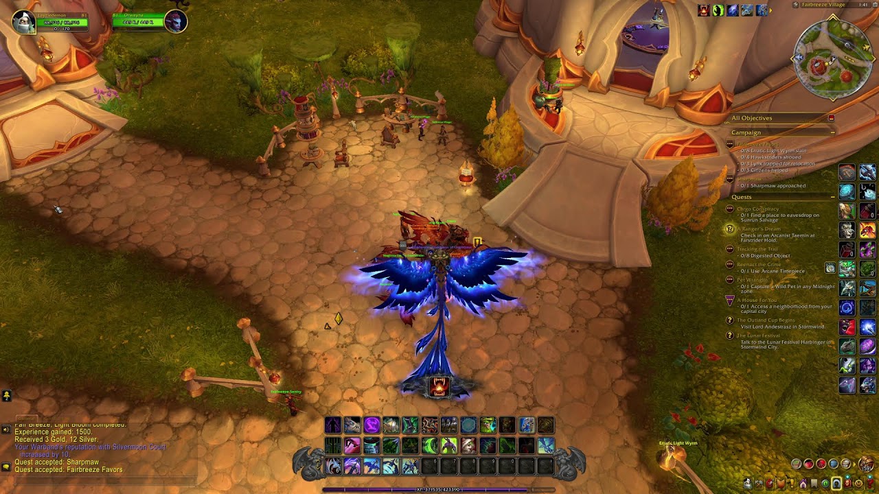 NEW WORLD OF WARCRAFT MIDNIGHT EXPANSION GAMEPLAY