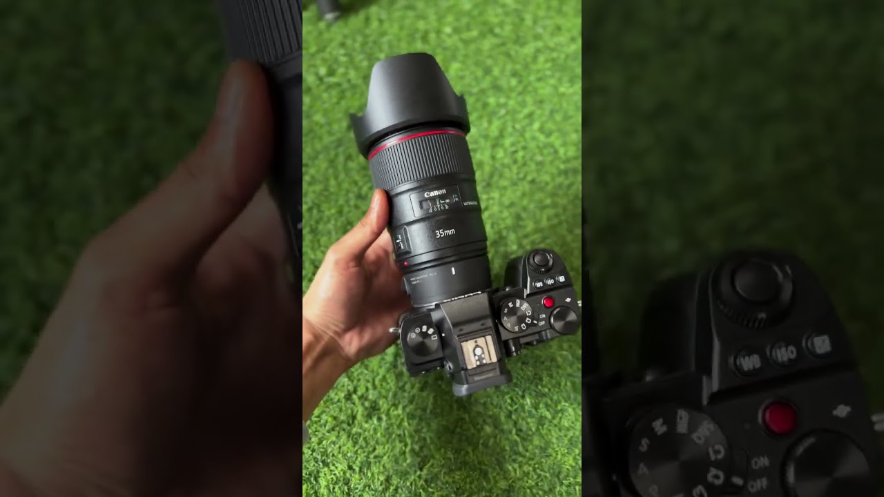 Sigma Mount Converter MC-21 Lens Canon EF to Body Lumix #sigma #sigmaconverter #canon35mm #lumixs5