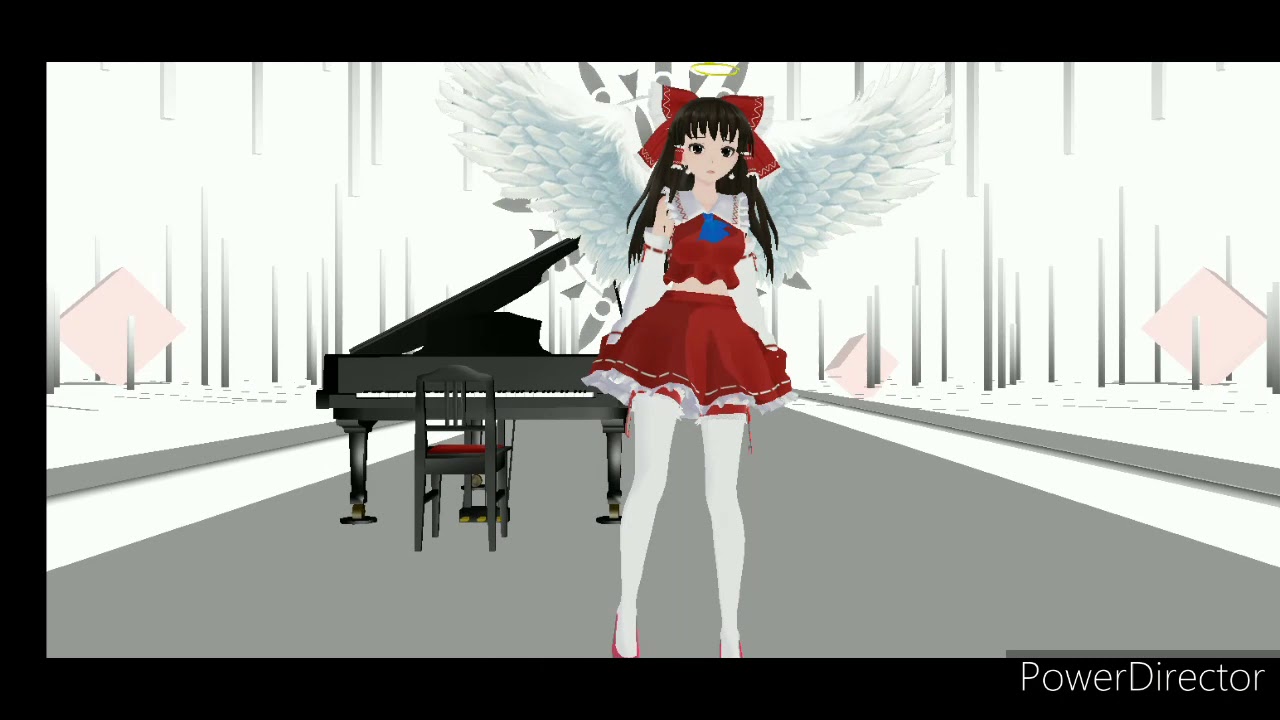 [MMD] Angel Beat ft. Reimu