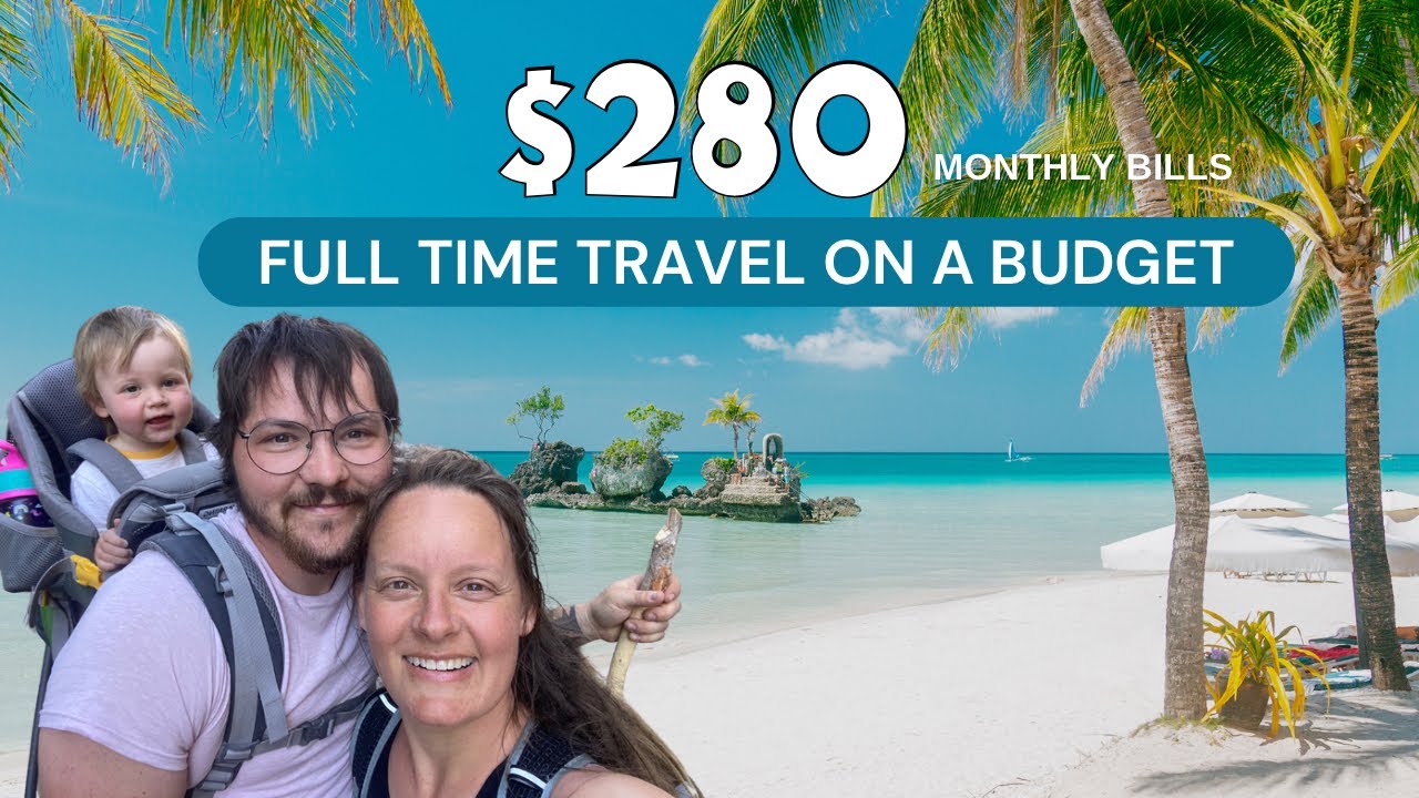 Cutting our monthly bills to $280 so we can travel the world full time🌏| Family Travel on a Budget