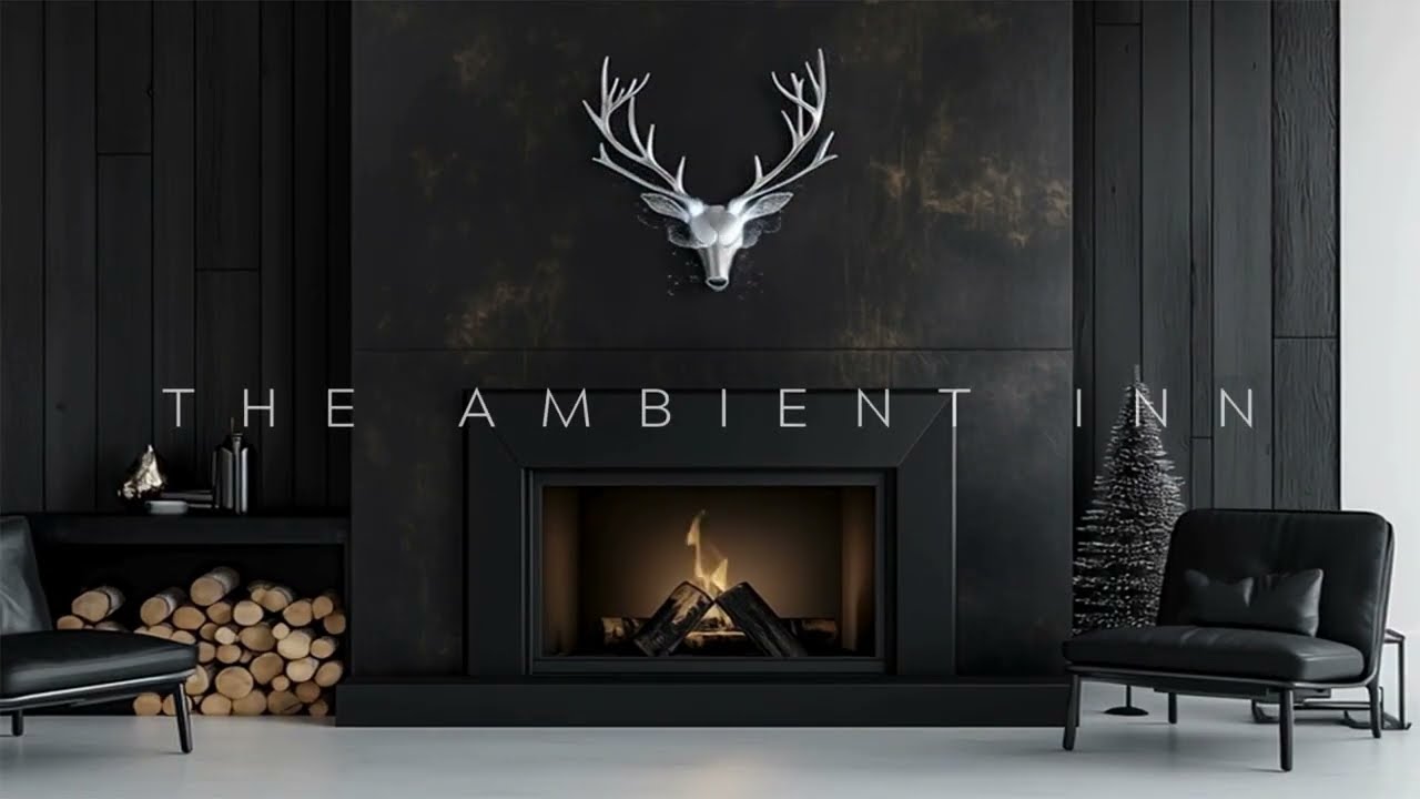 Festive Fireplace Crackles | 10 Hours Gentle Fire Sounds for Sleep, Focus & Relaxation