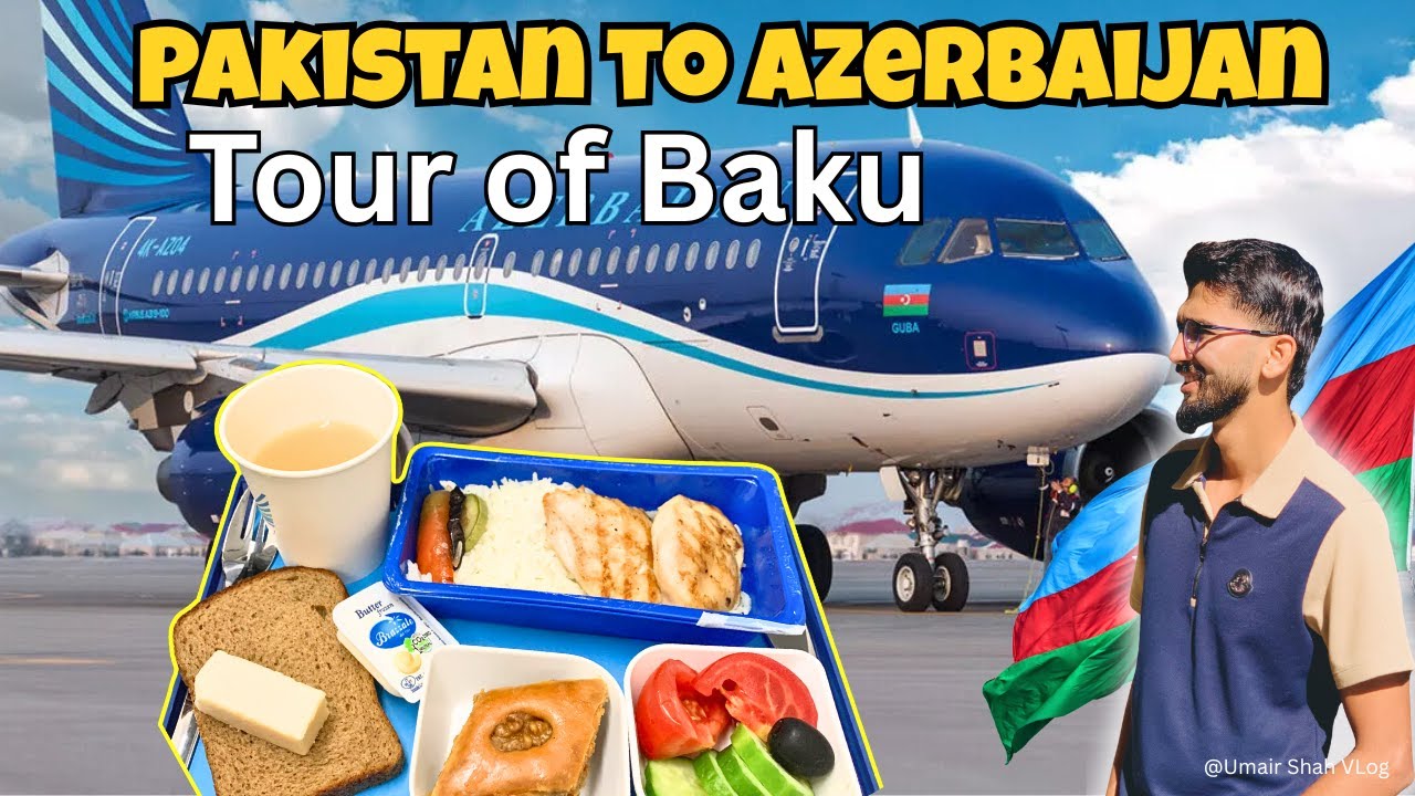 Pakistan to Azerbaijan 2025 | Baku Travel Vlog | Dream Travel Vlog in Azerbaijan
