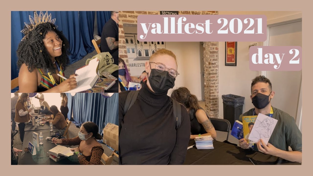 yallfest day 2 | adam silvera, jordan ifueko, victoria aveyard, & smackdown!
