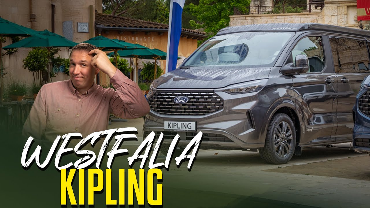 Westfalia Kipling Weltpremiere: Superflaches, kompaktes Reisemobil mit Querbett und großem Stauraum!