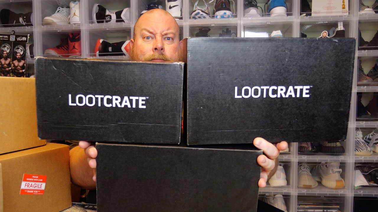 Cracking 3 Loot Crate Mystery Boxes from the Dark Storage Closet Archives