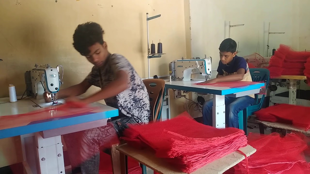 নেট ব্যাগ তৈরী m j net house