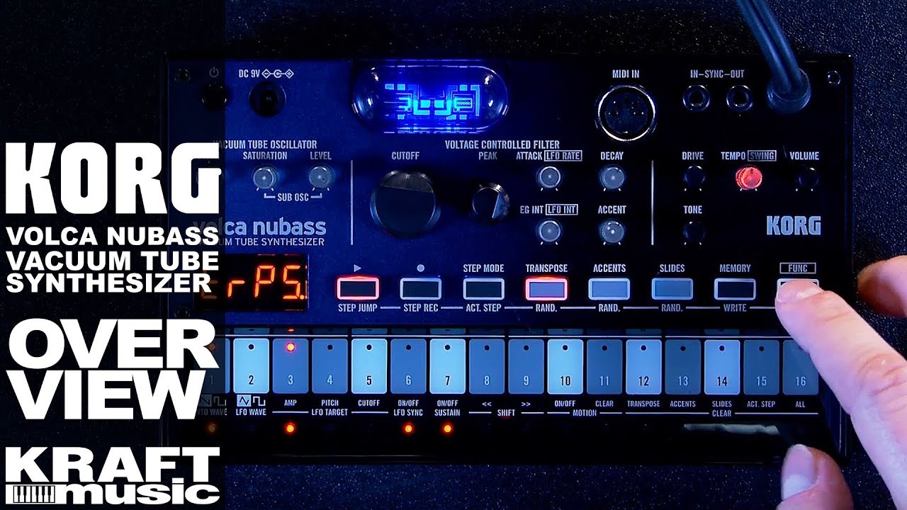 Korg Volca Nubass - Overview with Nick Kwas