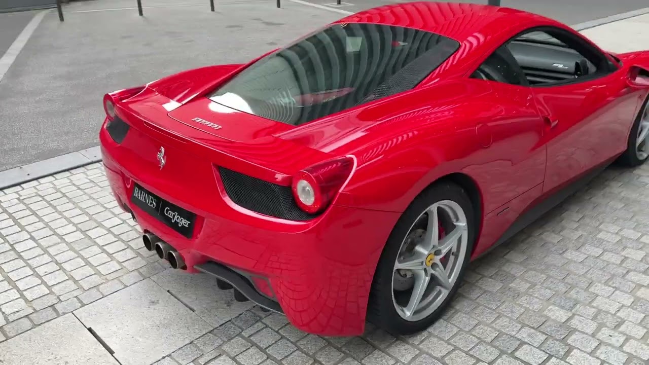 Our Ferrari 458 Italia - Racing seat