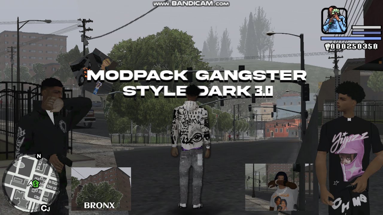 SHARE: MODPACK GANGSTER STYLE DARK 3.0 | GTA ANDROITH