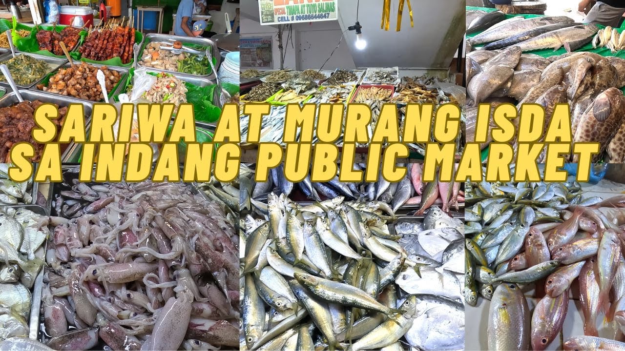 FRESH AND CHEAP FISH IN INDANG PUBLIC MARKET