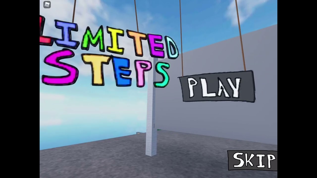 Limited steps but if I run out of steps the video ends