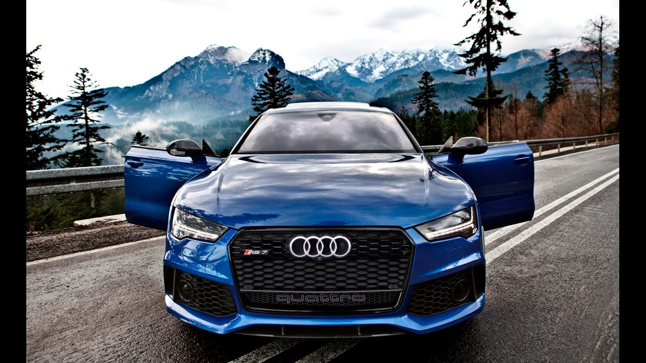 2017 Audi RS7 Performance 605hp rocking the Tatra Mountains