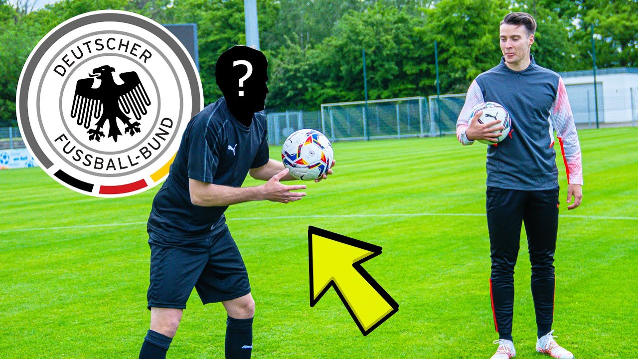 Ich erkläre diesem Nationalspieler Freestyle Skills!