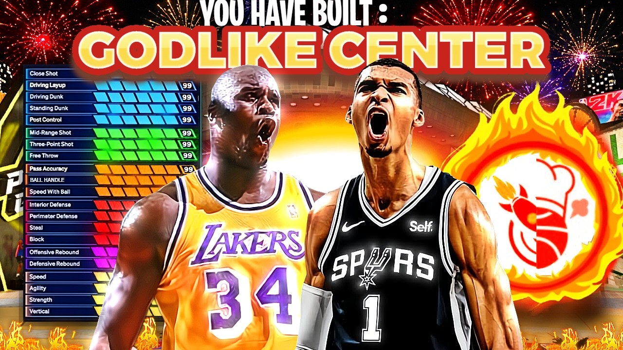 BEST ALL AROUND CENTER BUILD ON NBA 2K27! GAME BREAKING BEST DEMIGOD BIGMAN BUILD 2K27!