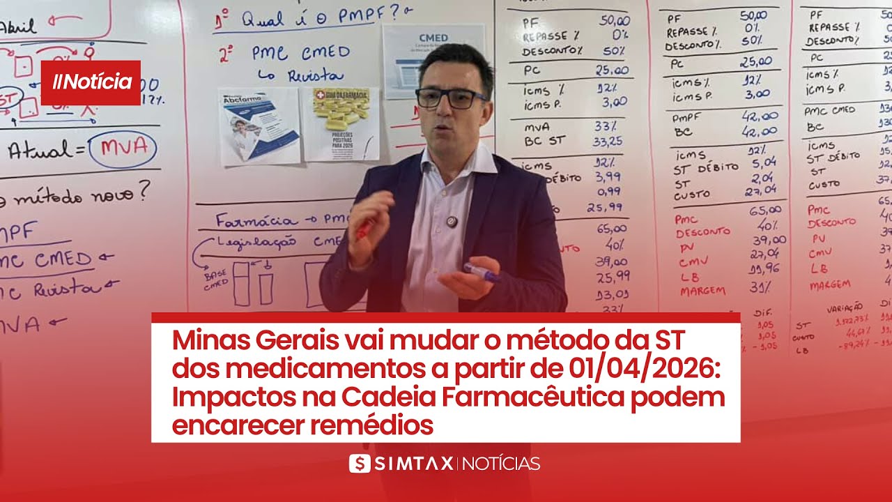 Mudança na ST de Medicamentos em MG: PMPF e PMC da CMED e os Impactos na Cadeia Farmacêutica