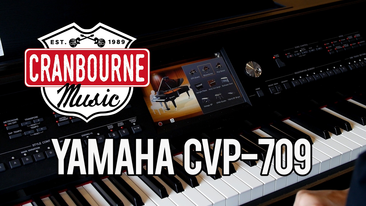 Yamaha CVP709 Clavinova with Kate - Cranbourne Music