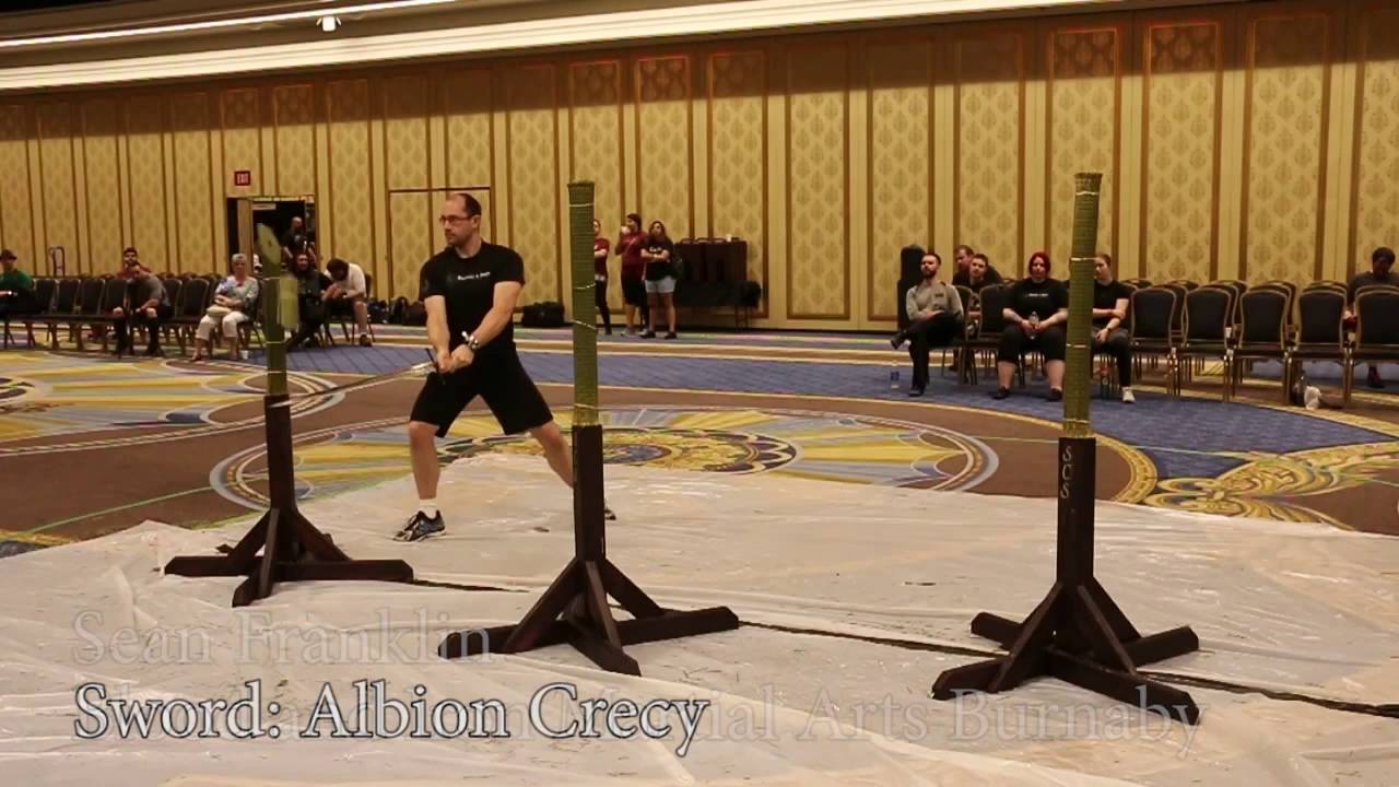 CombatCon 2016 cutting tournament with commentary