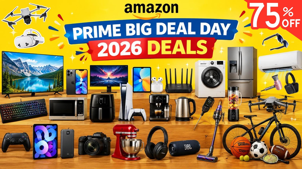 Последний шанс! 38 БЕЗУМНЫХ предложений Amazon Prime Big Deal Days 2026, которые заканчиваются ЗА...