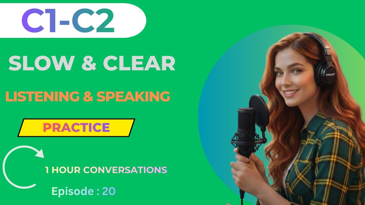 C1–C2 Listening Practice for Advanced English Learners | 1 Hour Podcast