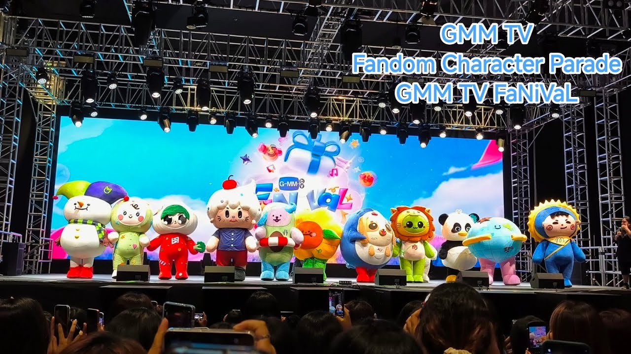 20251012 - GMM TV FANDOM CHARACTER PARADE (Full Stage 4K), GMM TV FaNiVaL, Phenix