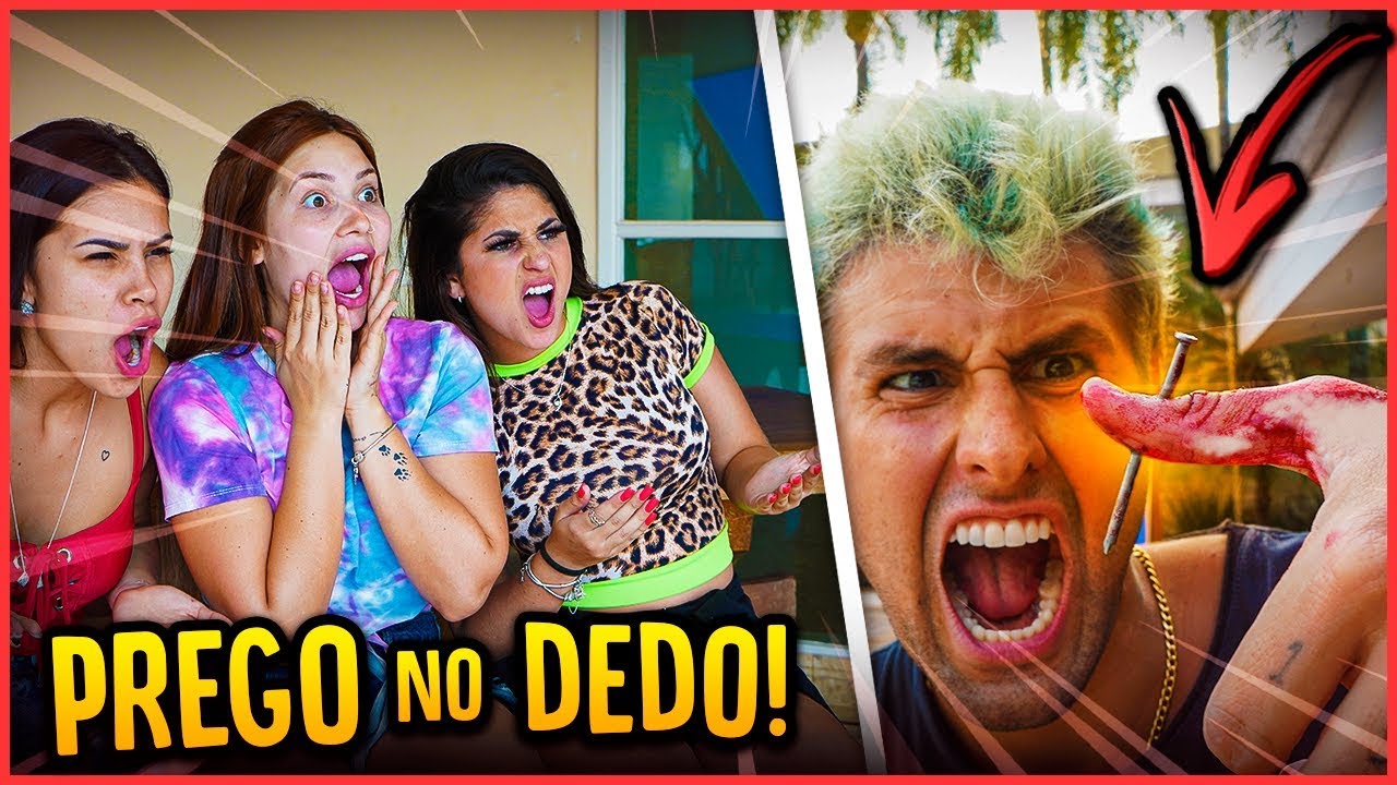 TROLLEI MINHAS AMIGAS COM PREGO NO DEDO!! - TROLLANDO AMIGAS  [ REZENDE EVIL ]
