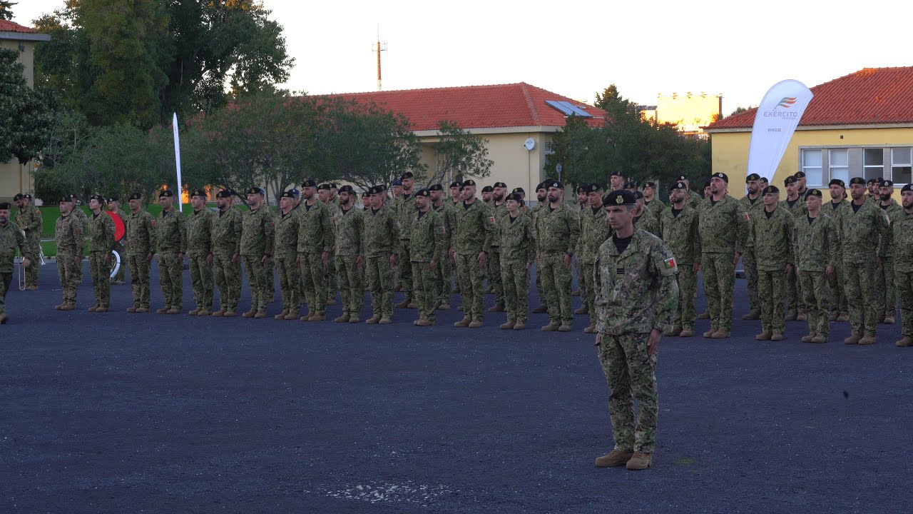 Cerimónia de Despedida dos Militares da 4.ª Força Nacional Destacada para a Roménia
