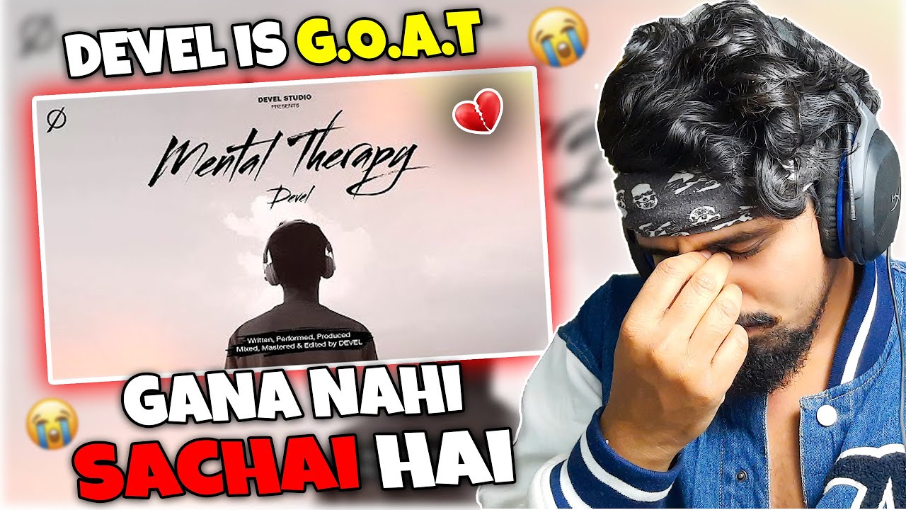 DEVEL - MENTAL THERAPY | HINDI RAP SONG Reaction | Mr Bigfoot