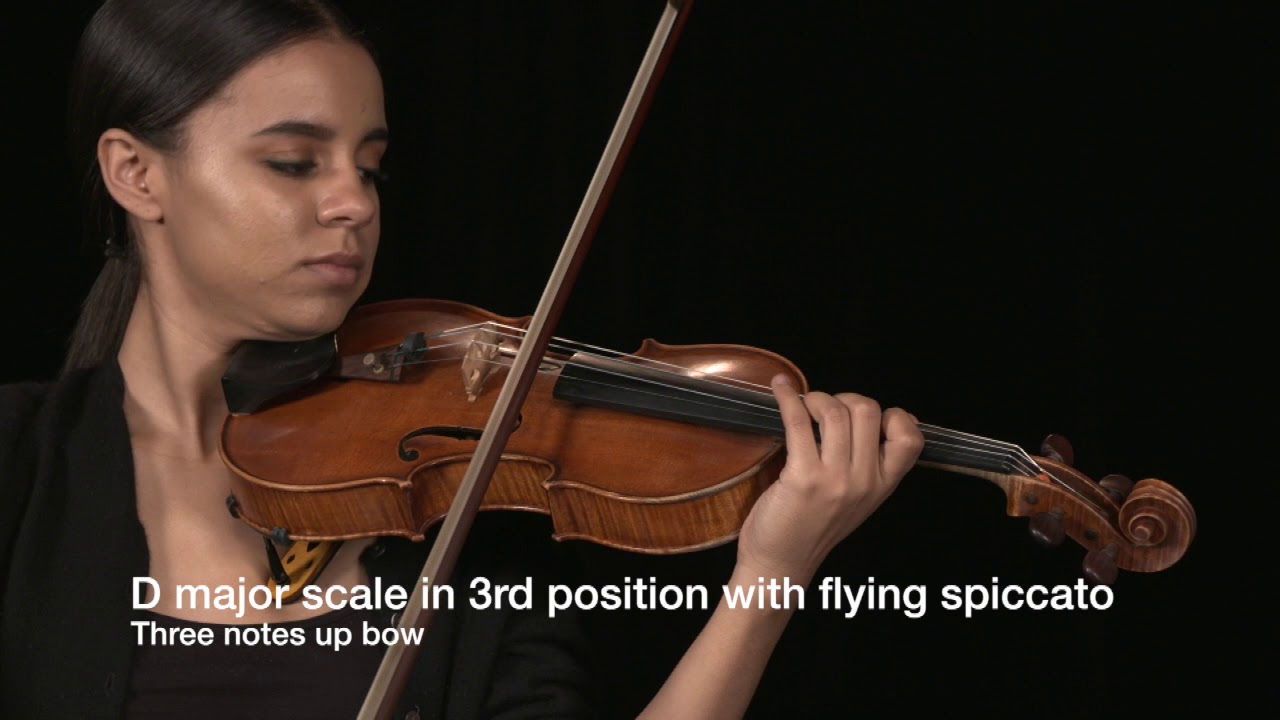Figure 11.33 Ricochet and Flying Spiccato
