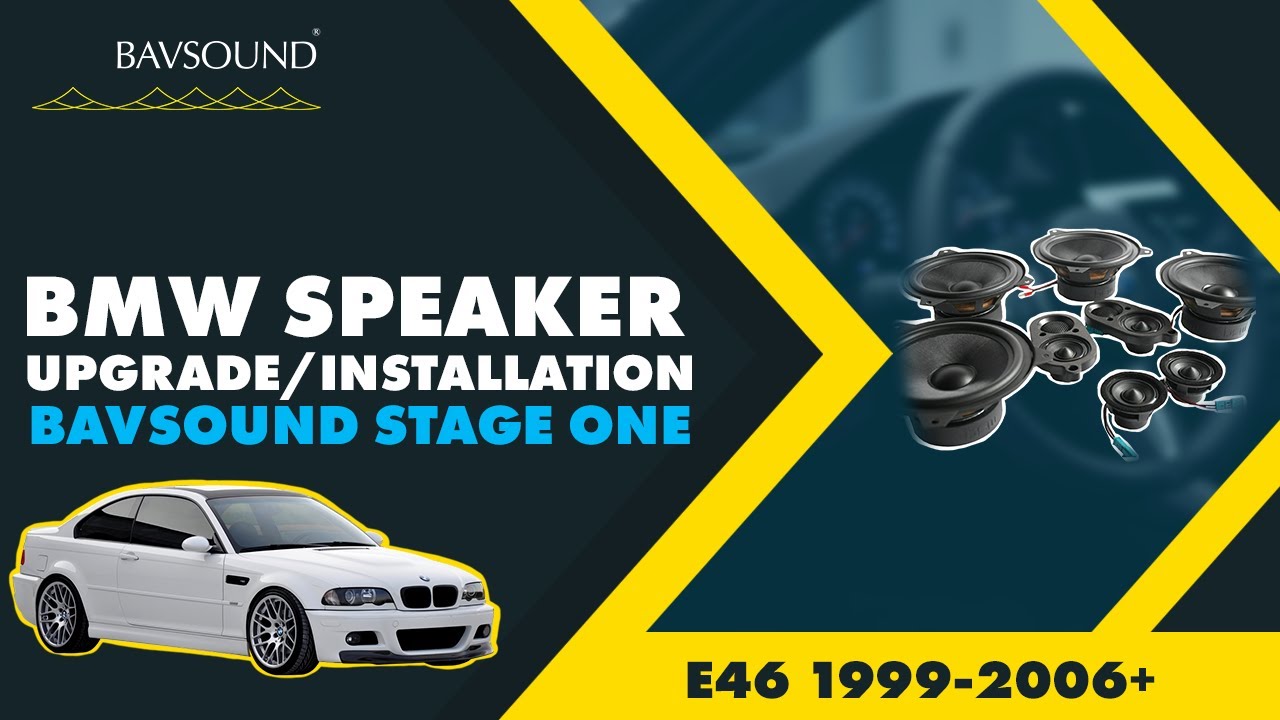 BMW Speaker Upgrade/Installation | 3 Series Coupe/Cabrio E46 1999-2006 | BAVSOUND Stage One | Part 2