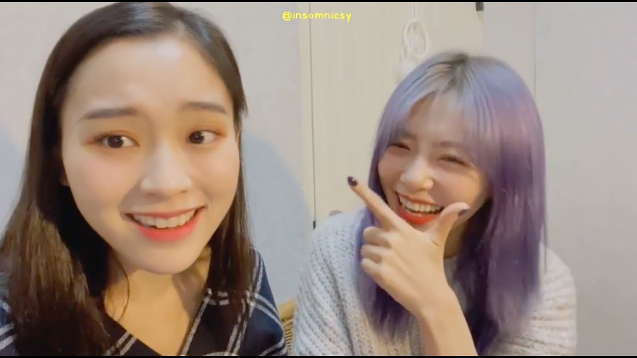 welcome to jiu & gahyeon's live 🐰🦊 지유랑가현 라이브 환영합니다~