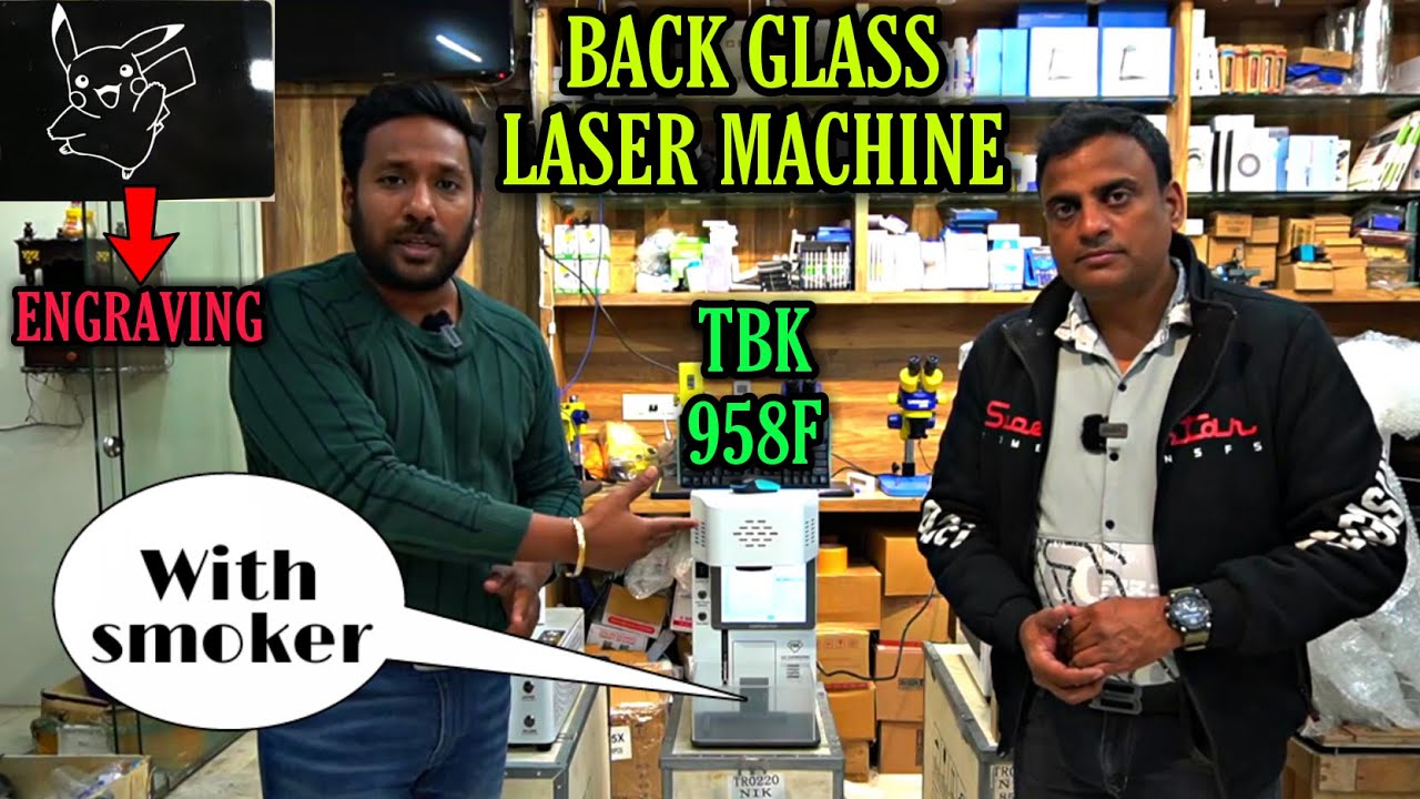 TBK-958F LASER MACHINE FOR IPHONE BACK GLASS REPAIR AND FRAM REMOVE #lohia_telecom