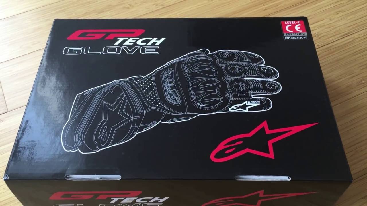 Alpinestars GP Tech glove unboxing