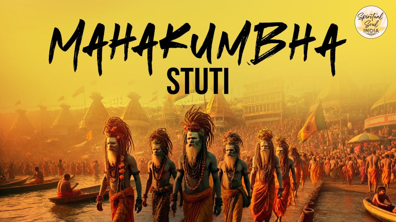 महाकुंभ स्तुति Mahakumbh Stuti with Lyrics | Mahakumbh 2025 | Dambhadidoshadamanaya | Kumbh Aarti