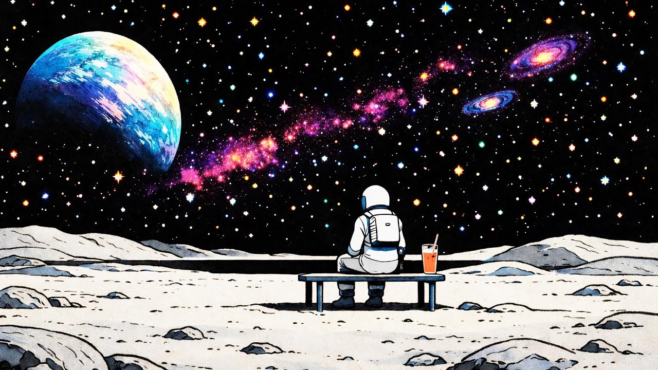 Chill Universe 🌌 Cosmic Meditation Journey for Deep Relaxation, Focus & Higher Consciousness