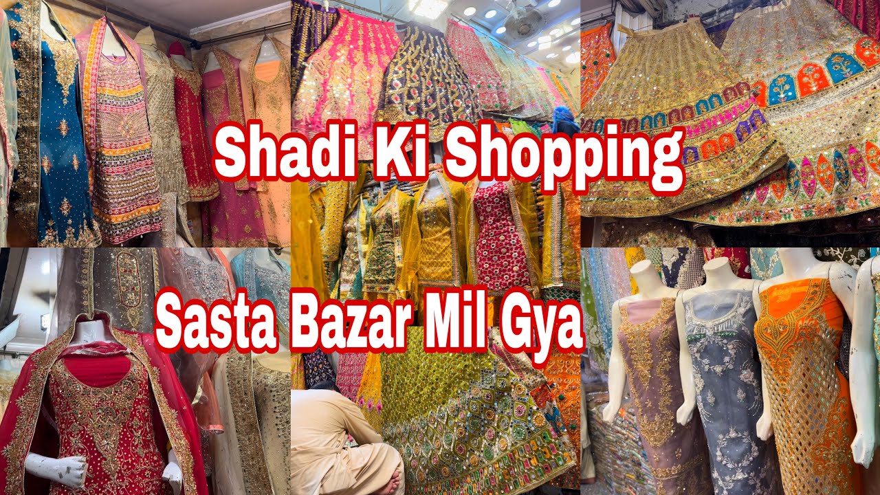 Lahore Ka Sasta Bazar || Fancy Suits Shopping || Lahore Mai Shopping K Mazzy|| Azam Cloth Market
