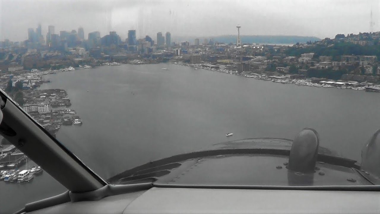 DHC-2 Beaver float plane Kenmore Air scenic flight Seattle May 16 2016