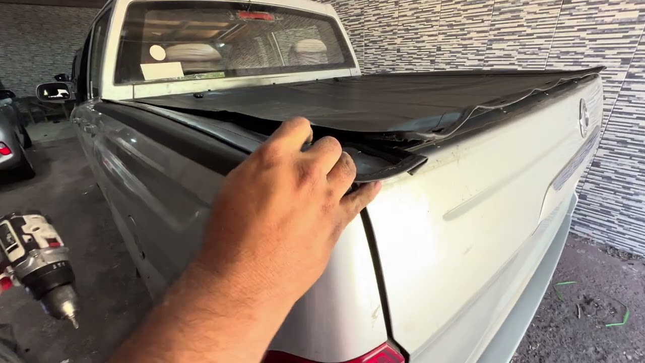 Instalación lona cubre pick actyon 2005 al 2022 paso a paso