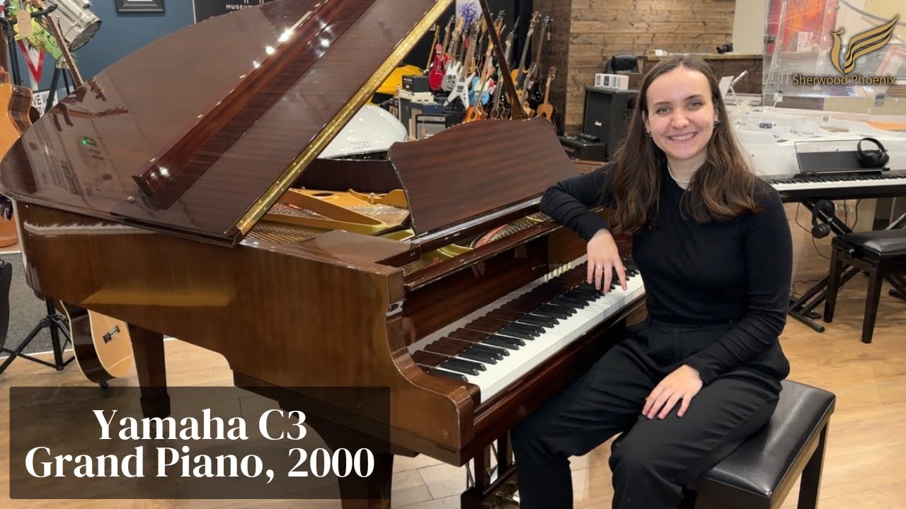 Yamaha C3 Conservatory Edition Grand Piano, 2000 | Review & Demo | Sherwood Phoenix