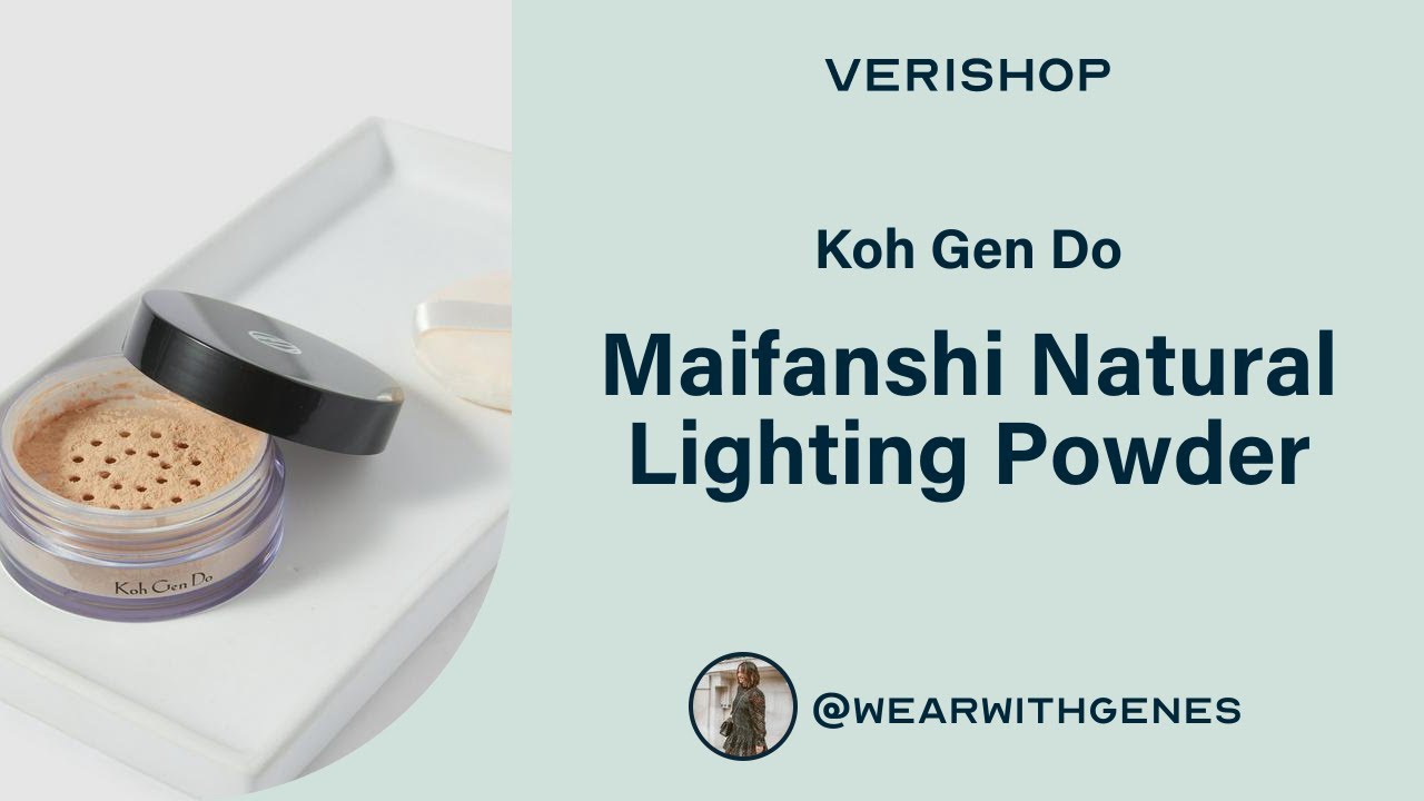 Koh Gen Do Maifanshi Natural Lighting Powder Review