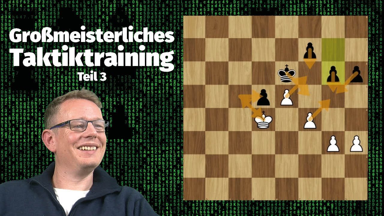 Ich hasse Bauernendspiele... Eine Stunde Taktiktraining zum MIträtseln