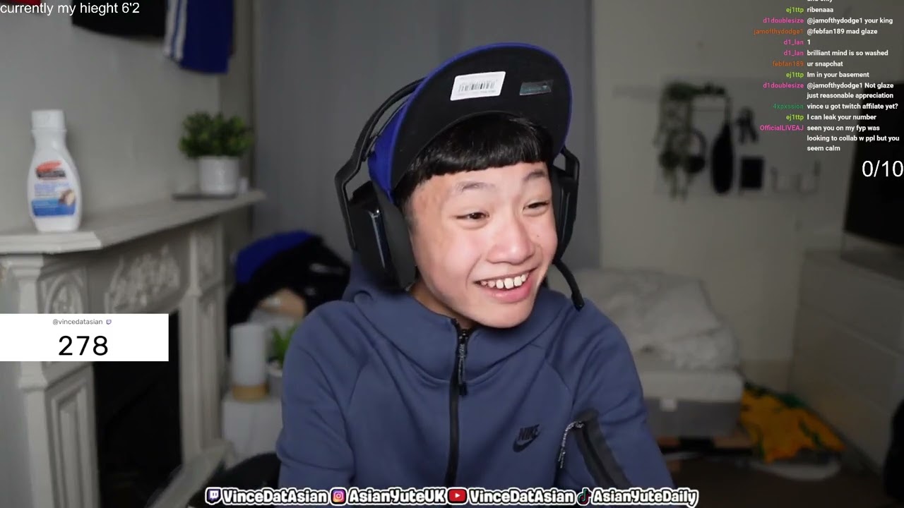 #vincedatasian on #Twitch | vince's affiliate sitch
