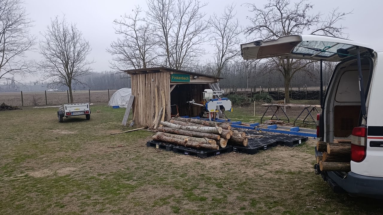 Live vom Sägewerk in Ungarn 🍀Unsere kleine Wald Farm in Ungarn🍀