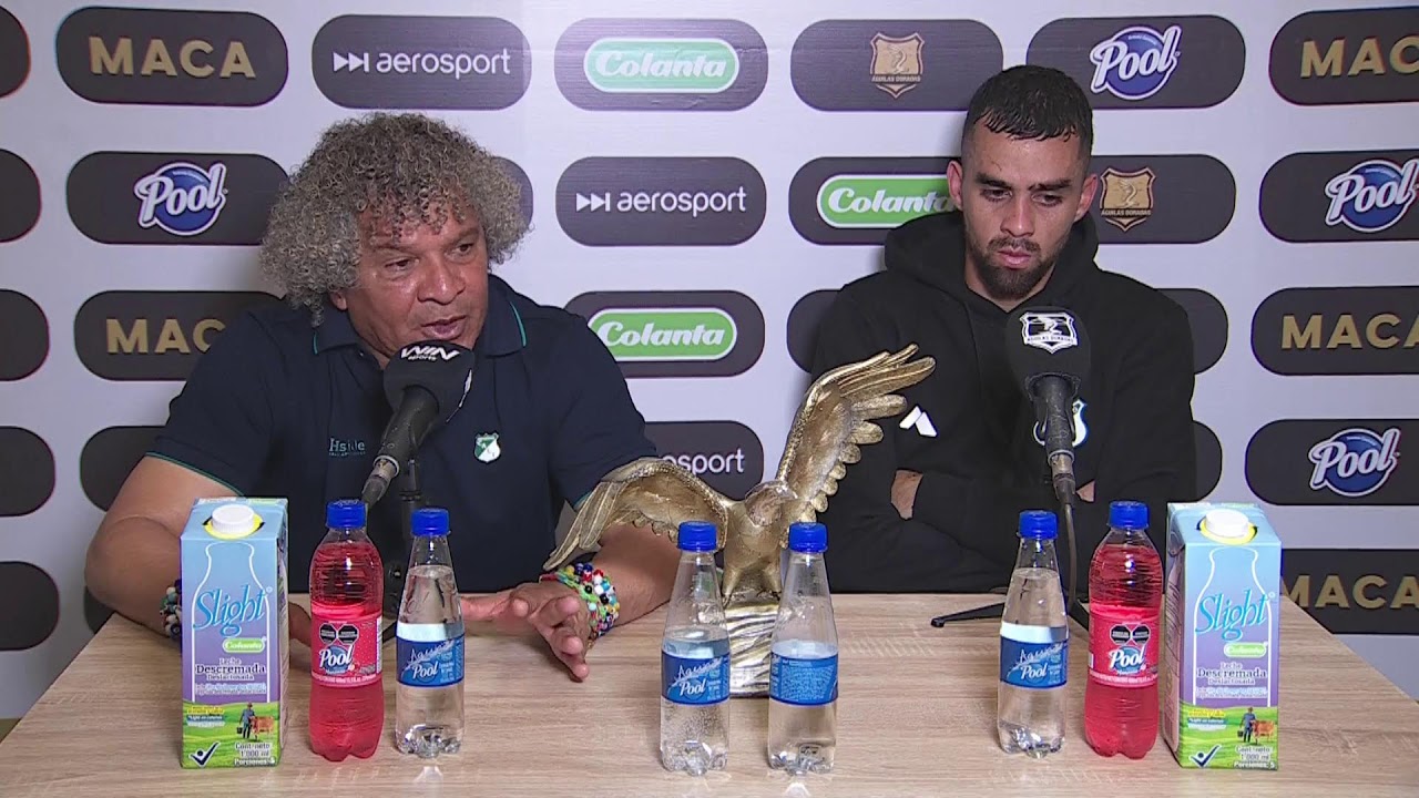 Rueda de prensa de Cali tras su partido con Águilas Doradas